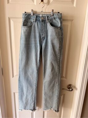 superdown Light Blue Women’s Straight Jeans